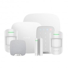 Ajax Kit 3 DD Hub 2 with Keypad (White)